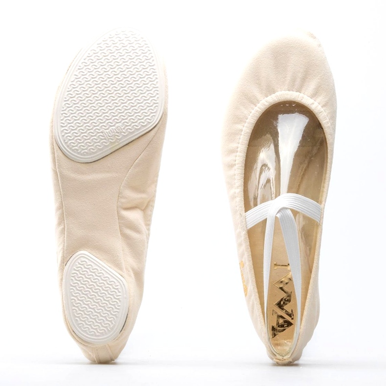 Gymnastik-Ballettschuhe Iwa 302 creme beige 4