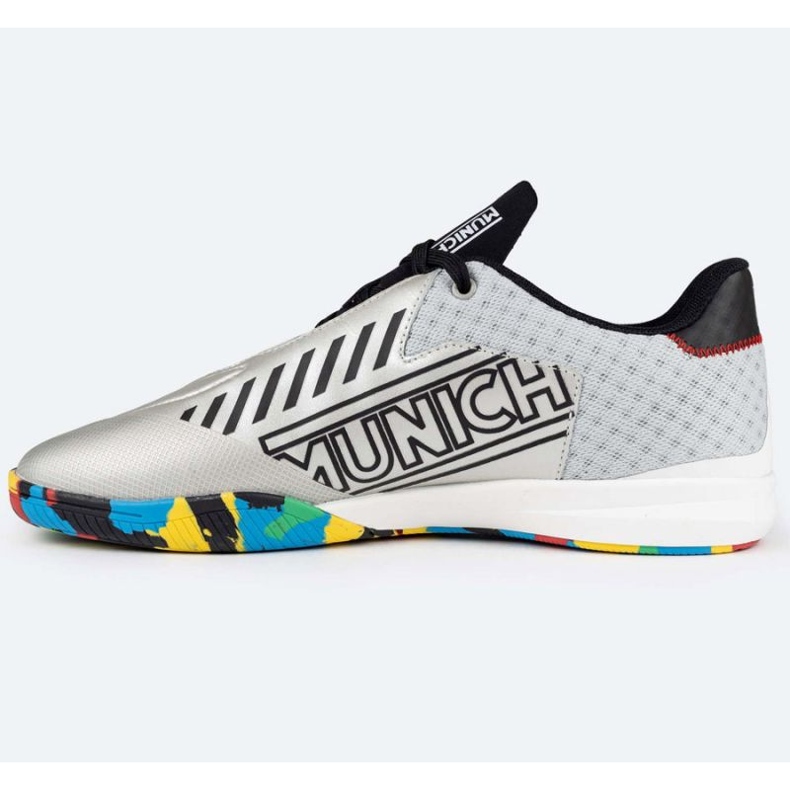 Munich Fußballschuhe München Rondo Olympix in 4770014 silber- 1