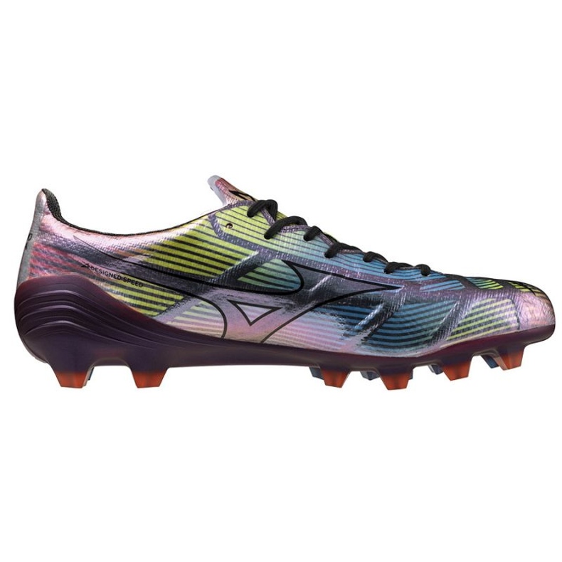 Mizuno Afla II Japan FG P1GA256001 Fußballschuhe silber- 1