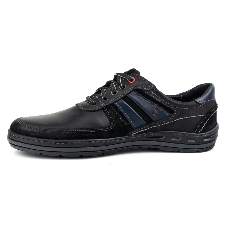 KOMODO Polnische Lederschuhe 837k schwarz 1