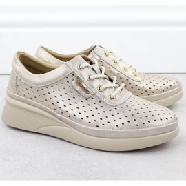 Vinceza Openwork Sports Schuhe 7890 Zlotys golden 2