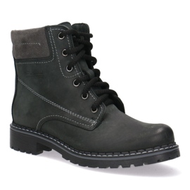 Polbut Pollonus schwarze Frauen-Lederschuhe 5-0739-015 1