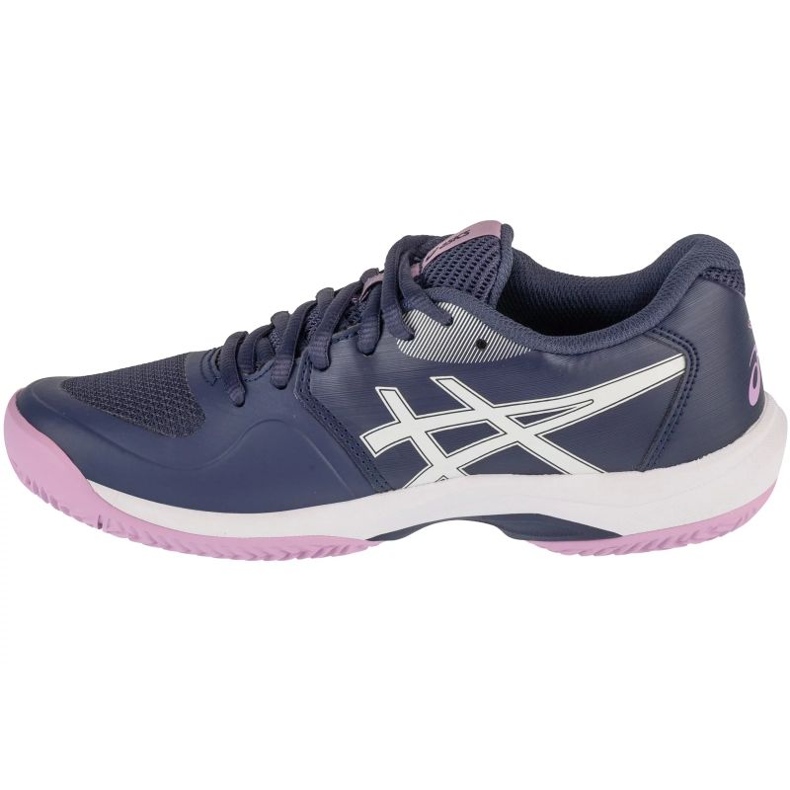 ASICS-Spiel ff Clay/OC 1042A282-500 Tennisschuhe marineblau 1