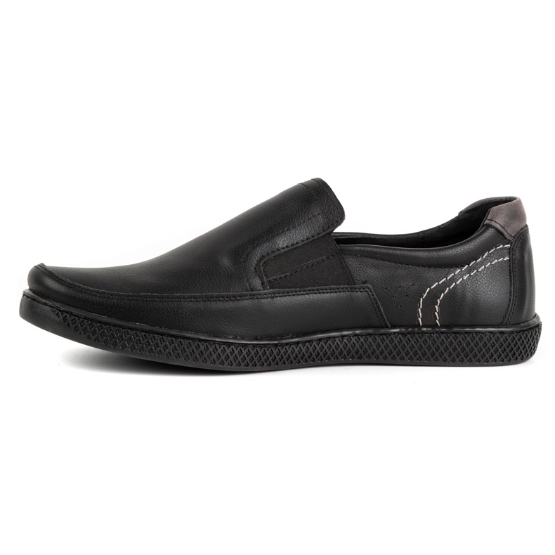 KOMODO Schwarze Herren-Loafer 912 2
