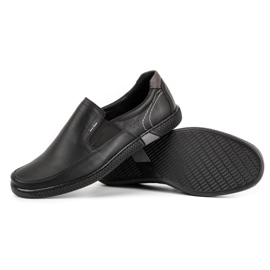 KOMODO Schwarze Herren-Loafer 912 6