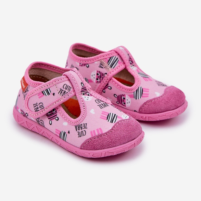 Kinderruhrschuhe im rosa Eifer 1