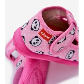 Kinderruhschuhe flexibel mit rosa Pandas Pandas 5