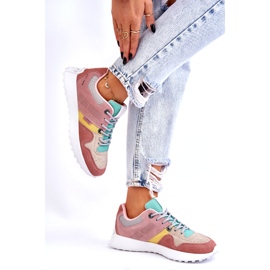 Big Star Sneakers von Damen Pink-Bege rosa 2