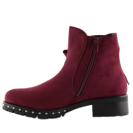 Boots Jodhpurstiefelette bordeaux DR11798-64 wein rot 2