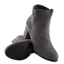 Klassische graugraue High Heels 2