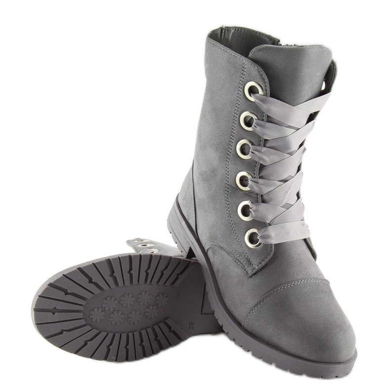 Graue AB-8 graue Arbeitsstiefel 1