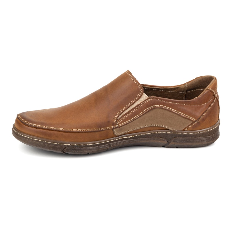 Olivier Slip-on 283GT Camel Brown Schuhe braun 1