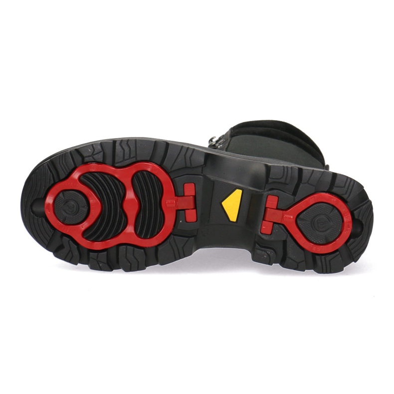 Taktische Leder-Trekking-Myśliwskie Pollonus Black 6-0128-001 Muflon schwarz schwarz 2