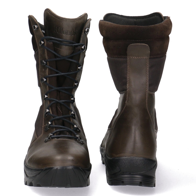 Taktische Leder-Trekking-Myśliwskie Pollonus 6-0129-002 Coyot braun braun 1