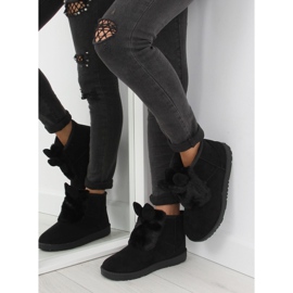 Schwarz emusy mit Ohren B198 schwarz 1