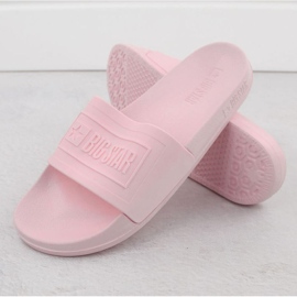 Damenflip Flops für den Big Star OO274036 Pink Pool rosa 7