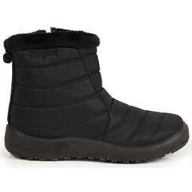 Schwarze NEWS wasserdichte Schneestiefel mit Reißverschluss 1
