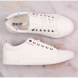 Weiße Low-Top-Sneaker Big Star KK274005 1