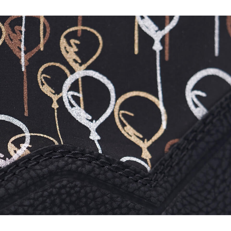 Stiefeletten für Damen, Sport-Sneaker mit Reißverschluss, schwarz Rieker M4953-00 2