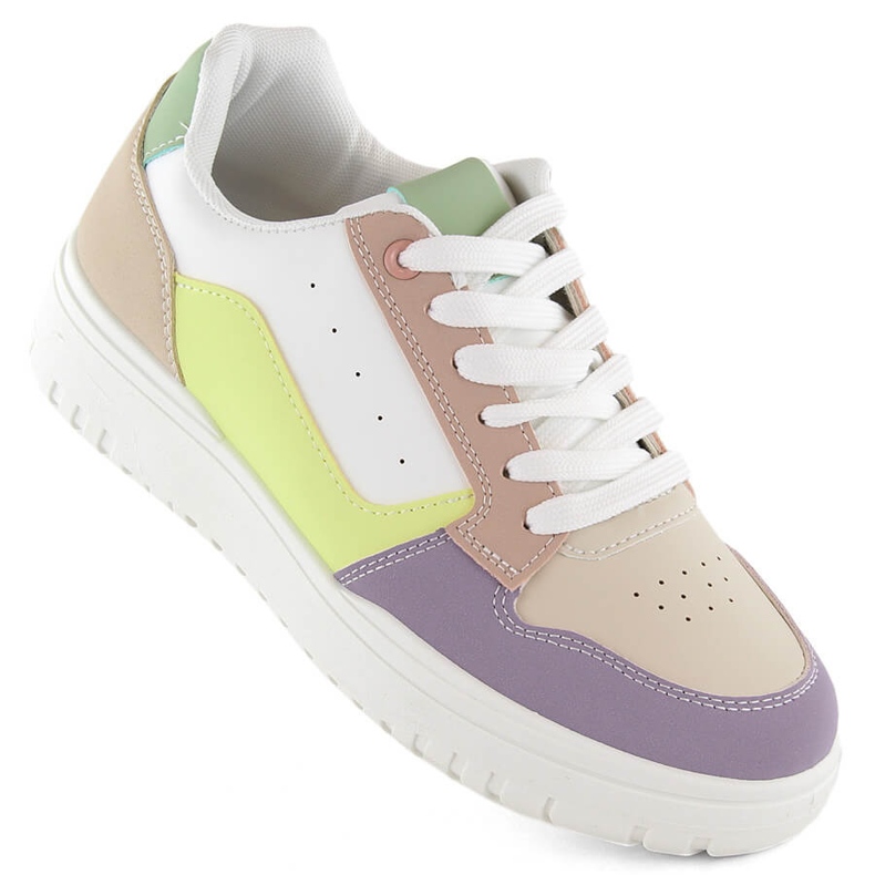 Mehrfarbige Sport-Sneaker für Damen McBraun 23263 1