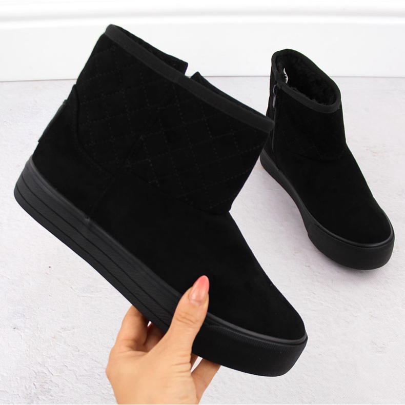 Damen-Schneestiefel, Mukluk, Schwarz Big Star OO274A522 1