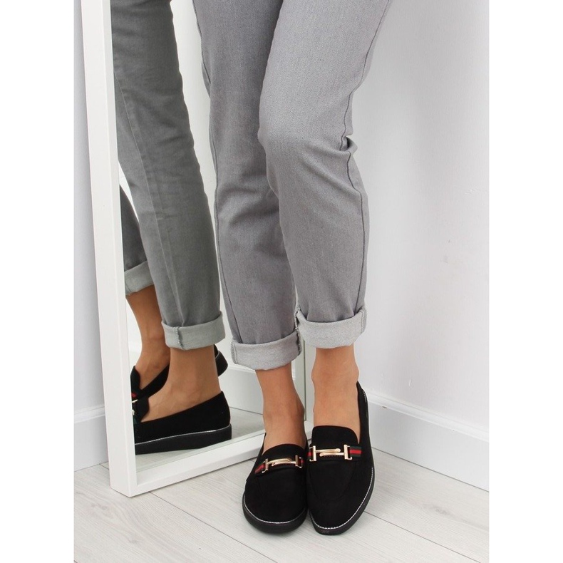 Schwarz Damen-Slipper S0-204 schwarz 1