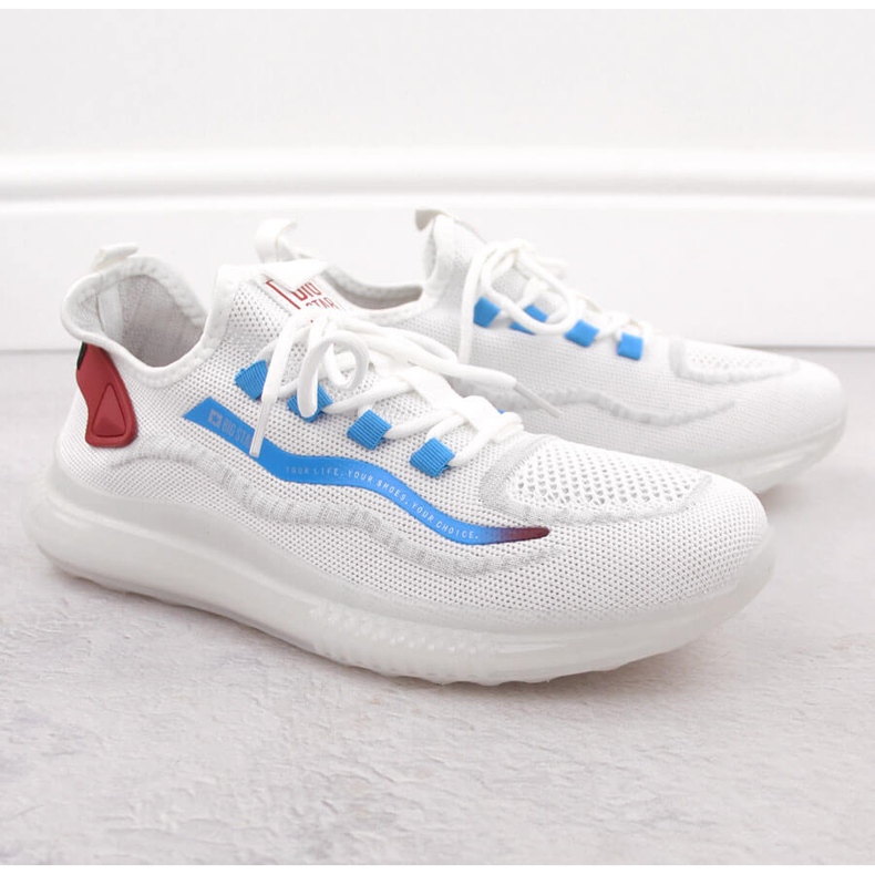 Weiße Herren-Sportschuhe Big Star NN174451 1