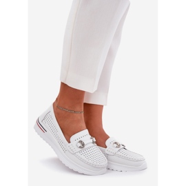 Openwork Vinceza Natural Ballerinas 95331 Weiß 1