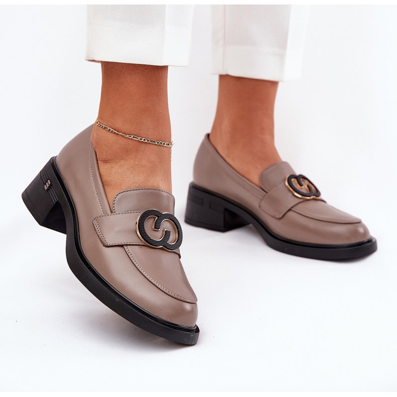 Vinceza 18102 Beige Leder -Ladung 2