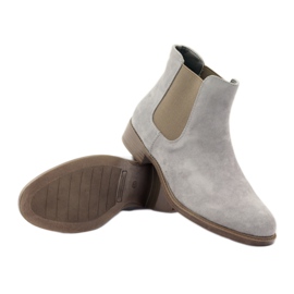 Graue Jodhpur-Stiefel Sergio Leone 301 3