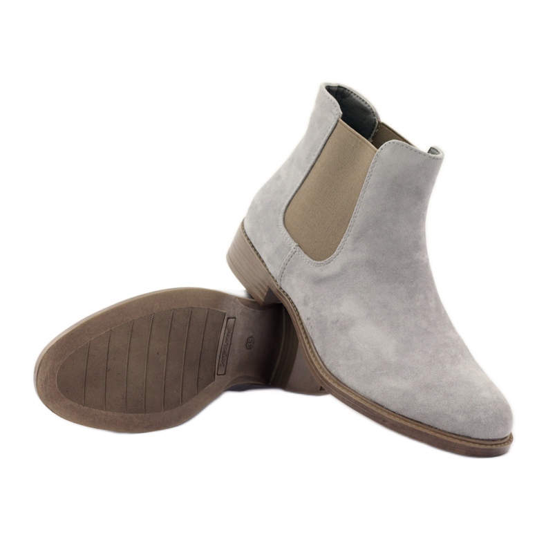 Graue Jodhpur-Stiefel Sergio Leone 301 3