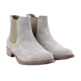 Graue Jodhpur-Stiefel Sergio Leone 301 4