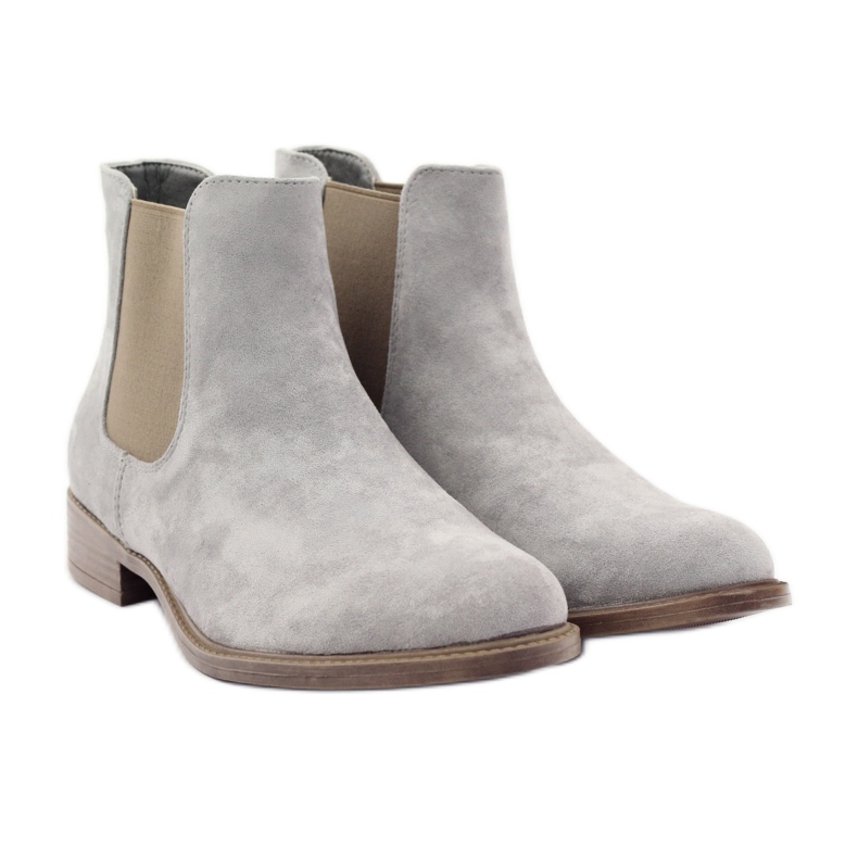 Graue Jodhpur-Stiefel Sergio Leone 301 4