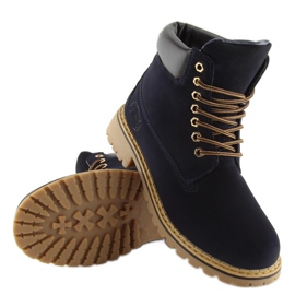 Marineblaue, isolierte Hölzer für Damen 2