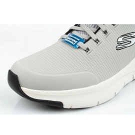 Herren Sportschuhe Skechers Arch Fit 232200-lgbk Grau 4
