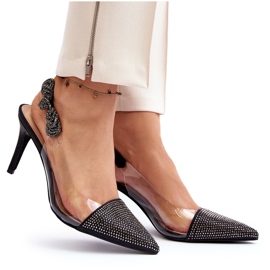 D&A High Heels mit MR1966-11 Schwarz 7