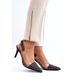 D&A High Heels mit MR1966-11 Schwarz 2