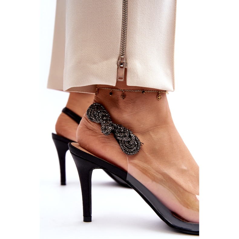 D&A High Heels mit MR1966-11 Schwarz 5