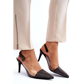 D&A High Heels mit MR1966-11 Schwarz 6