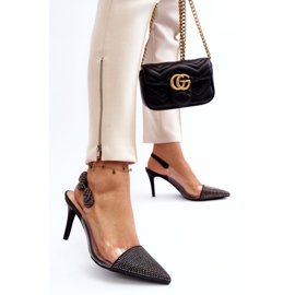 D&A High Heels mit MR1966-11 Schwarz 4