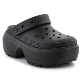 Crocs Stomp Clog 209347-001 Flip-Flops schwarz 2