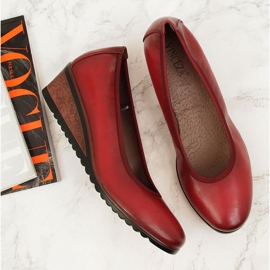 Rote Vinceza Keilpumps 2