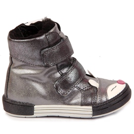 Mädchenschuhe, Klettverschluss, Silberfuchs, Kornecki 6583 1