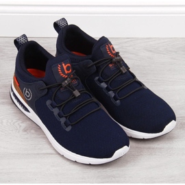 Herren Sports Schuhe Marine Blue Bugatti JJ153028 blau 1