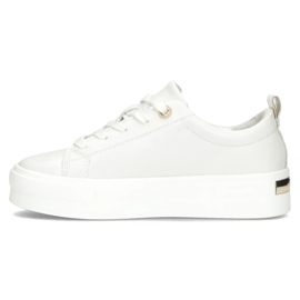 Leder -Sneaker Filippo dp3533/25 White weiß 2