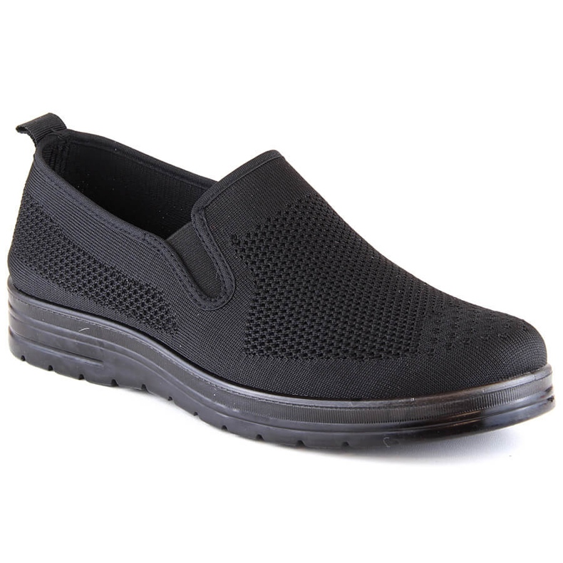 News 1022 schwarze Herren-Slipper 2