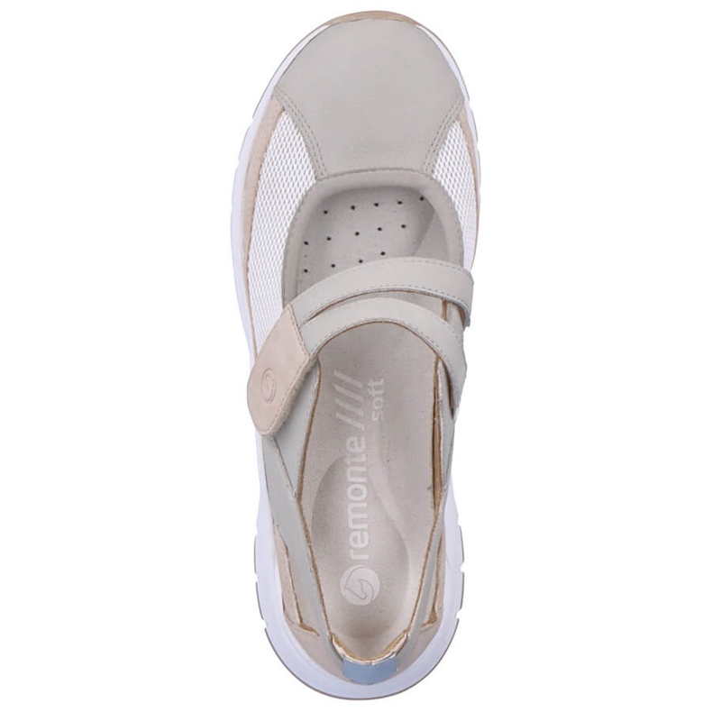 Bequeme Damenschuhe mit Klettverschluss, mehrfarbig Remonte D0G08-40 2