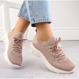 Rosa Sportschuhe für Damen Potocki BK01303 2