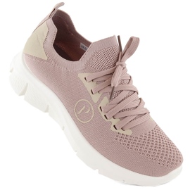 Rosa Sportschuhe für Damen Potocki BK01303 1