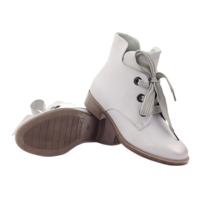 Stiefel Sergio Leone 300 silbermetallic grau 3